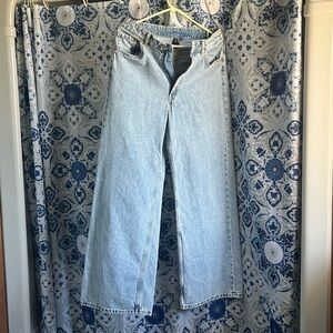 H&M Light Blue Flare & Wide Leg Jeans